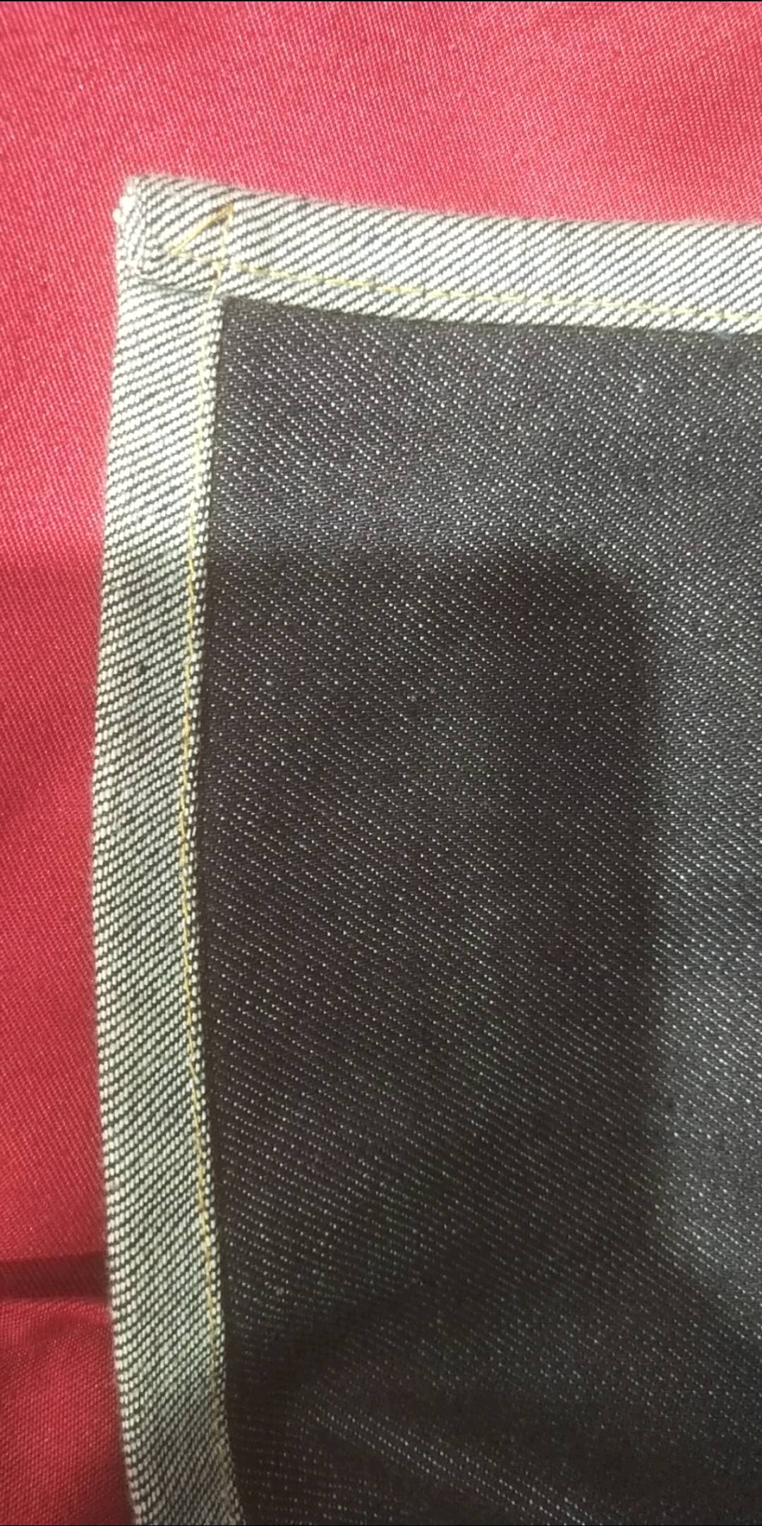 Yiwu Good Goods Life Blue denim adult men's and women's apron Necklaces are fashionable, simple, elegant and modern details Picture