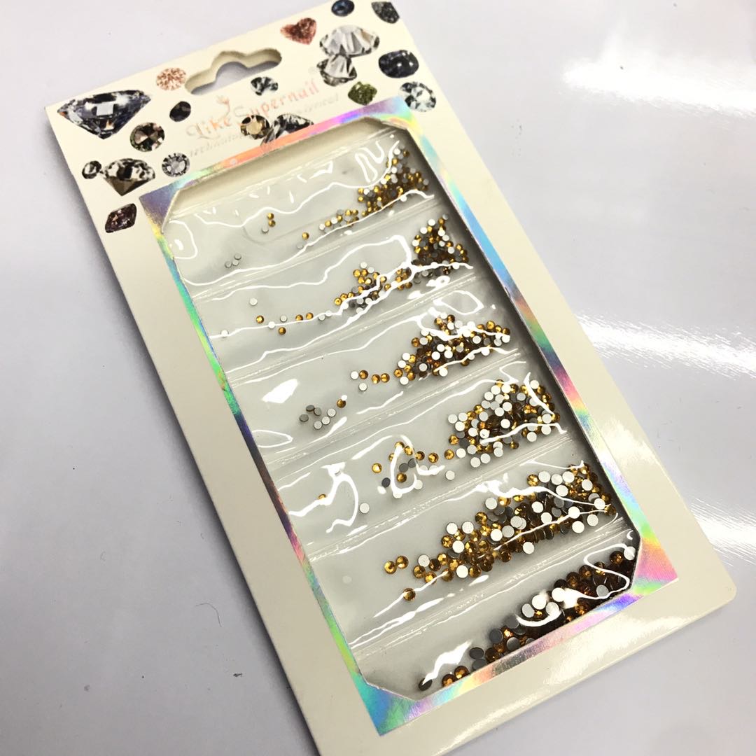 New Nail Metal Jewelry Diamond Jewelry Cone Diamond Fancy Diamond Rhinestones