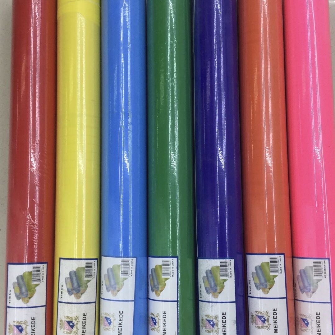 Aihua thickening self-adhesive waterproof PVC post-it note lettering paper diatom mud wallpaper color adhesive self-adhesive paper