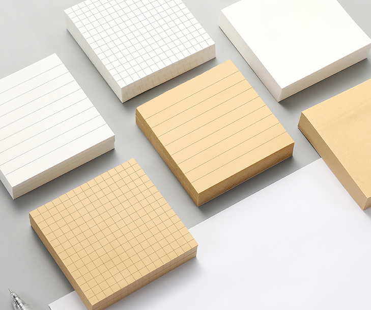 便利贴纸粘性强方格横线便签韩国可爱小清新可撕留言学生