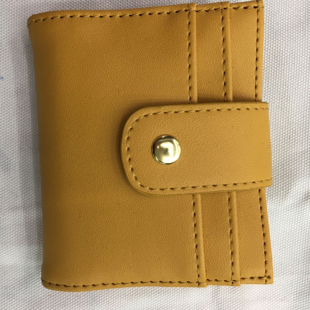 新款女士短款钱包PU皮学生韩版多功能驾驶证皮夹拉链零钱包女