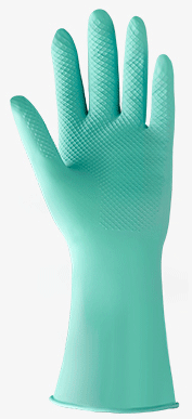 Latex Gloves in Use