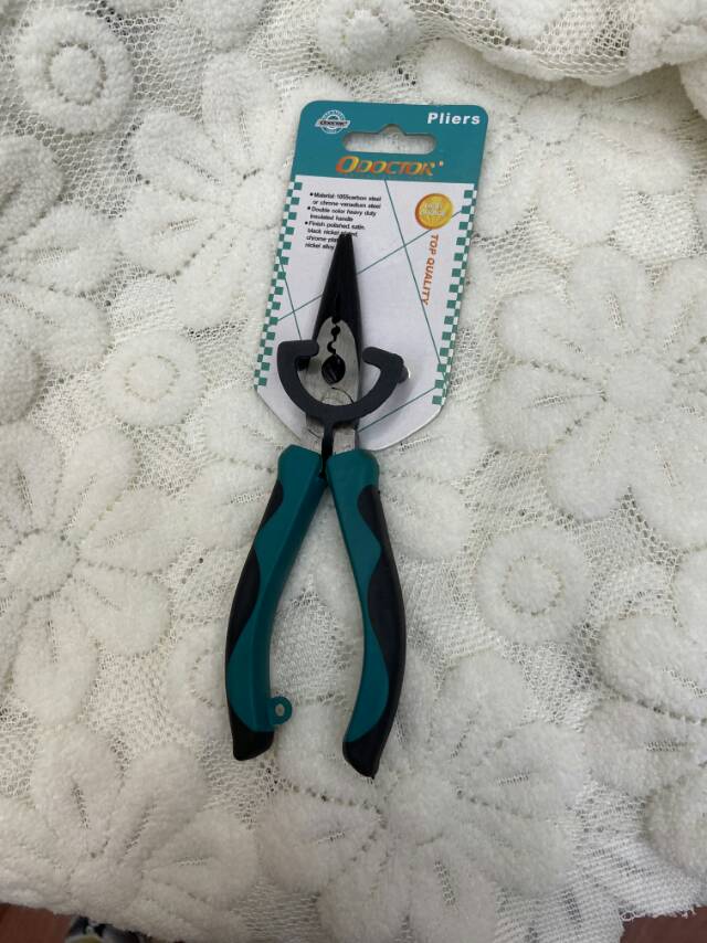 小号钢丝钳蓝色胶套老虎钳多功能老虎钳电工钳工业级手钳少量现货