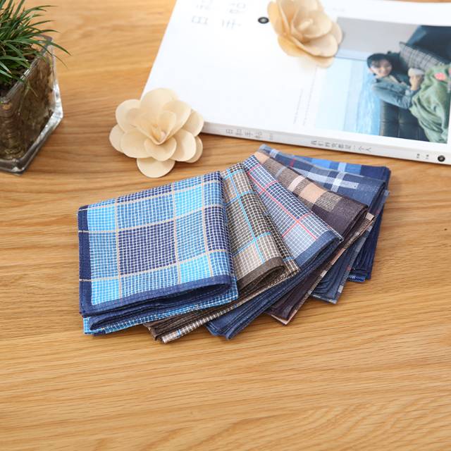 Handkerchief for men's cotton handkerchief handkerchief absorbent new