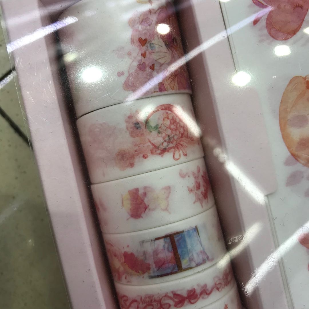 100张手账贴纸素材套装大礼包日系少女心可爱超萌装饰小图案日记和纸动漫透明星空梦幻手帐卡通一本贴画产品图