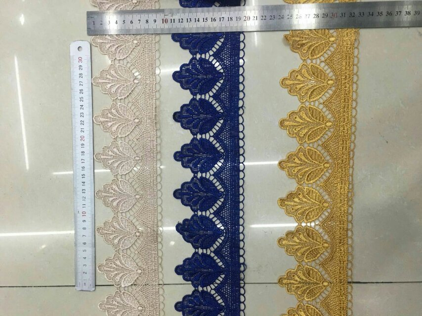 Guangdong embroidery water-soluble lace nylon clothing accessories wholesale lace nylon lace Specification image