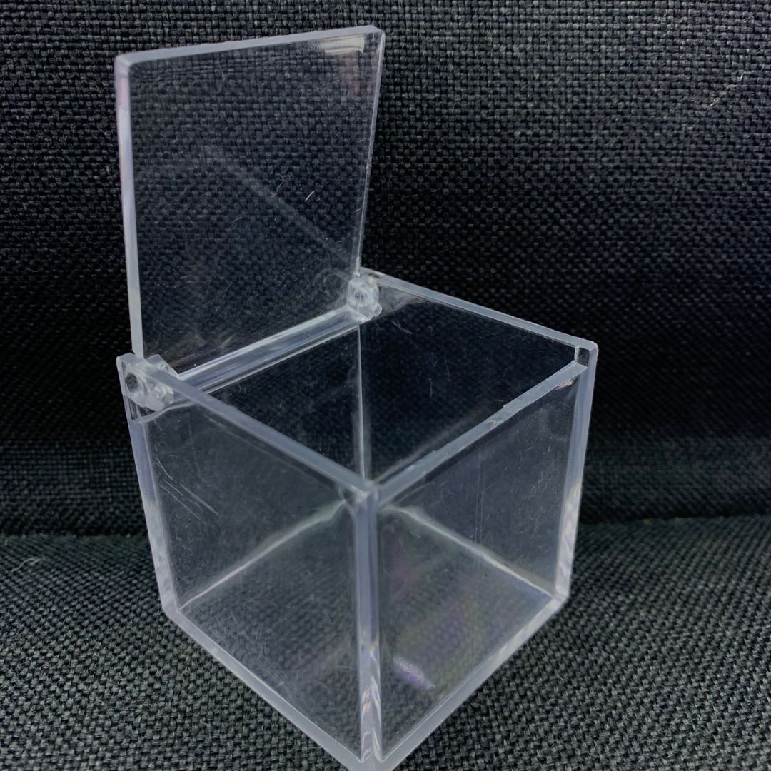 迷你正方形透明塑料包装盒礼物盒喜糖盒