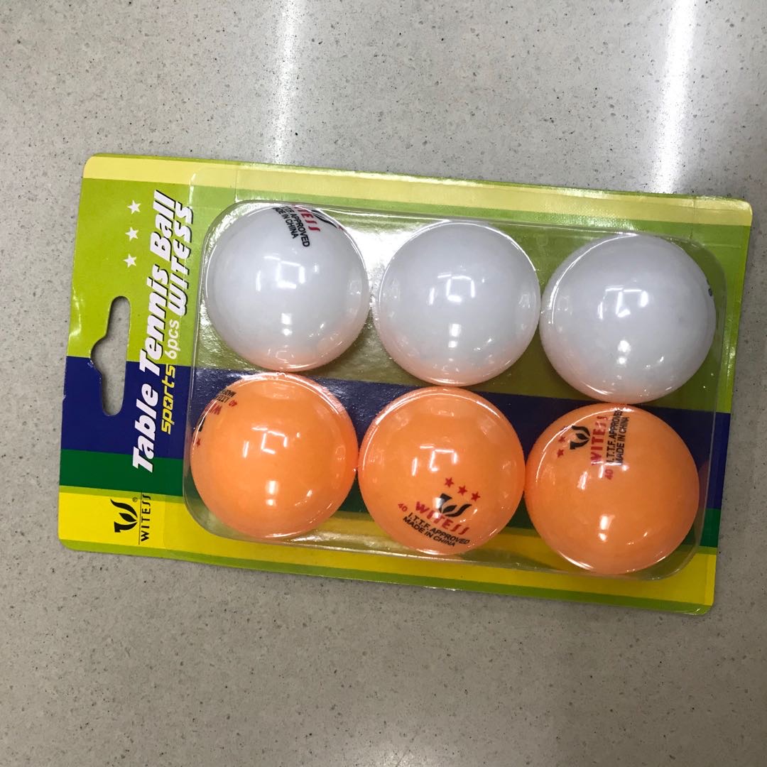 Table Tennis Three Star New Material Table Tennis Professional Competition Resistant Bang Pong Ball Ppq High Bounce Training Practice Ball details Picture