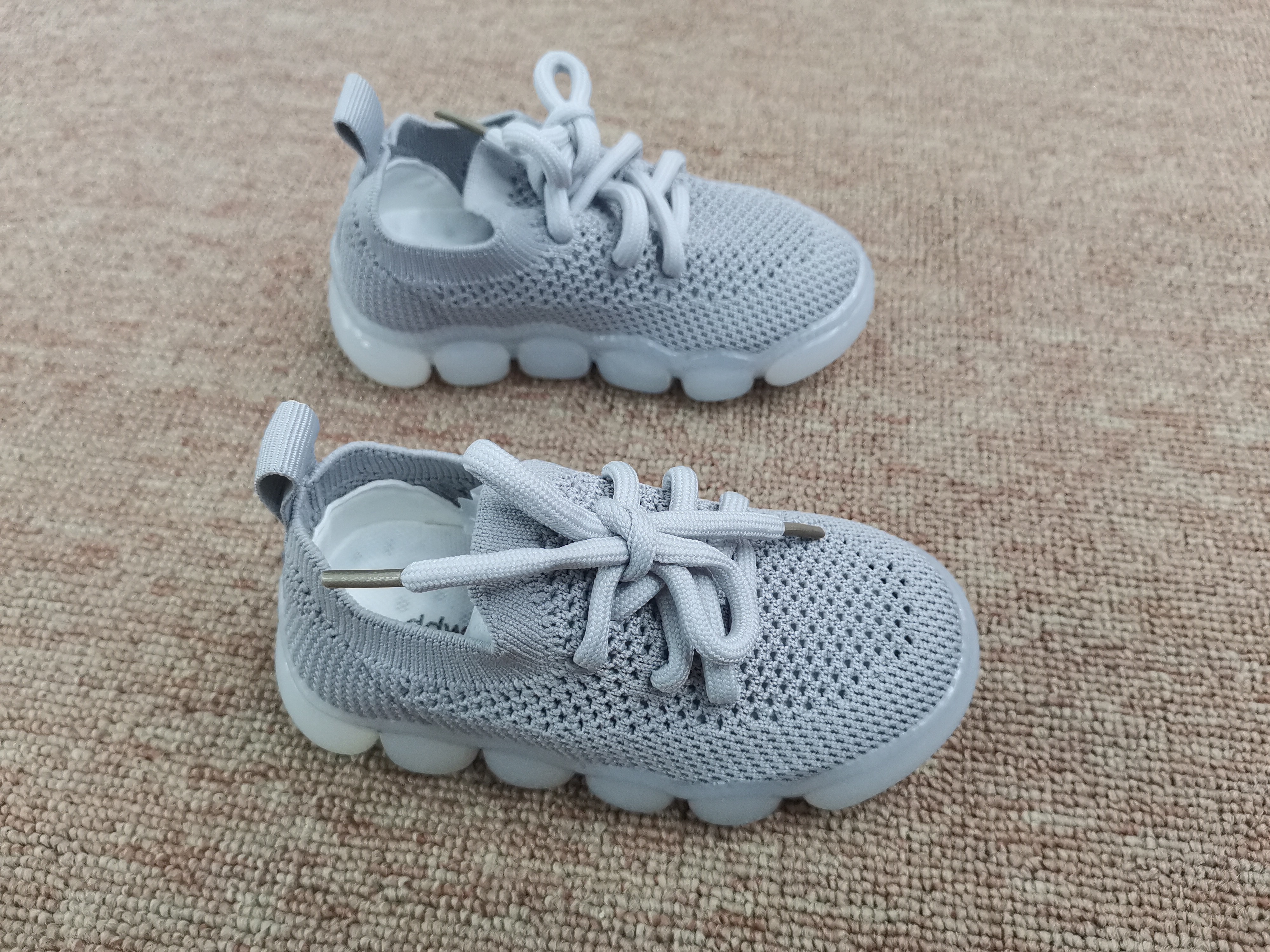 Xb7755 Little Treasure Home Girls Shoes Spring Net Red Stick Breathable Casual Shoes