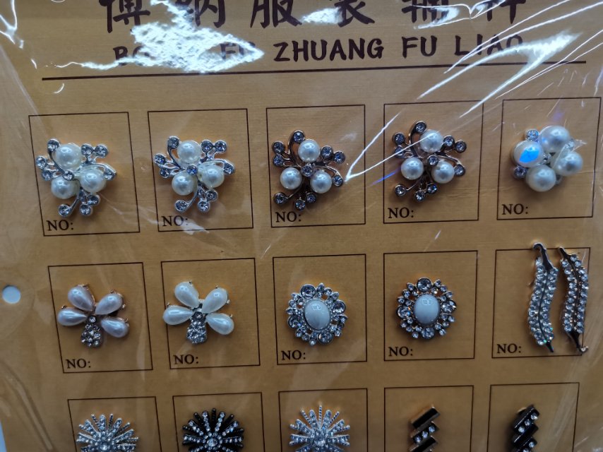 时尚马尾夹发夹耳坠吊坠戒指配件产品图