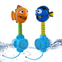 宝宝洗澡玩具婴儿童浴室戏水游泳玩具电动花洒喷头角度任调
