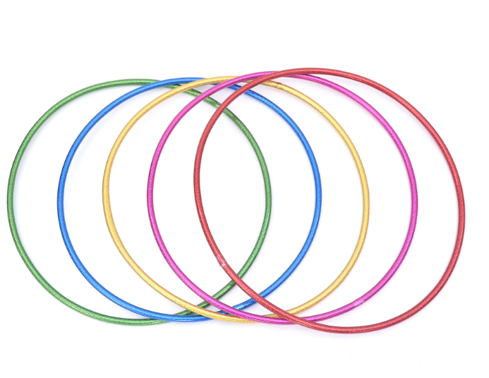 1.6 Monochrome Laser Hula Hoop For Kindergarten Children And Primary School Students To Perform Colorful Small Gymnastics Circles In Morning Exercises details Picture