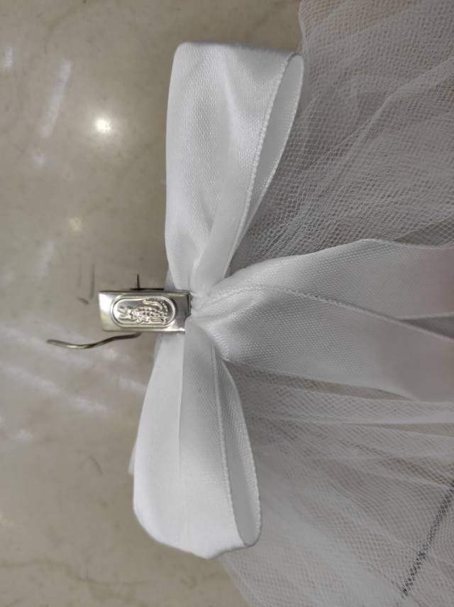 Factory direct sales of veils and headwear, super fairy-like bride's hair knot wedding white simple photo props, only Love details Picture