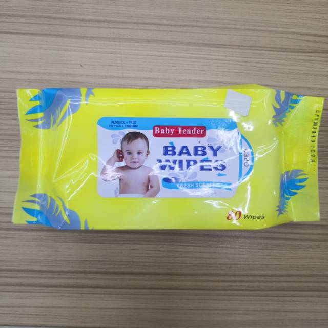 Baby Tender儿童无酒精湿巾图