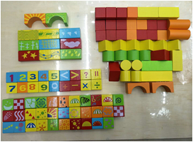 Children's plastic digital block building blocks for boys aged 3-6, 1 assembly for babies, 2 educational toys for girls aged 4 Specification image