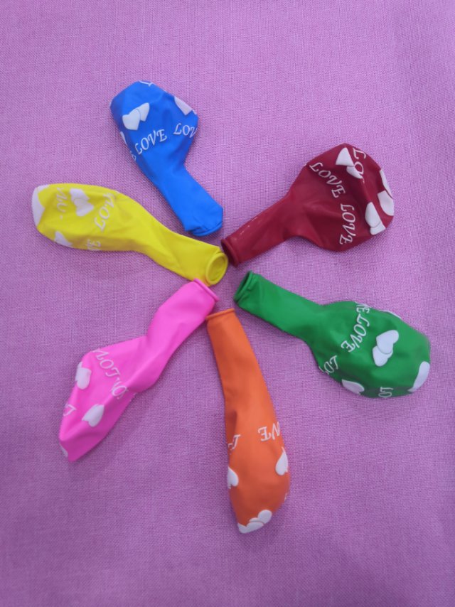 Globo de 12 pulgadas impreso globo del amor matt scrub latex globo fabricante details Picture