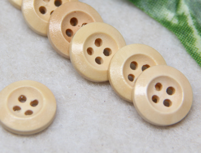 Clothing Button Four Eyes Button Round Wooden Button Round Button