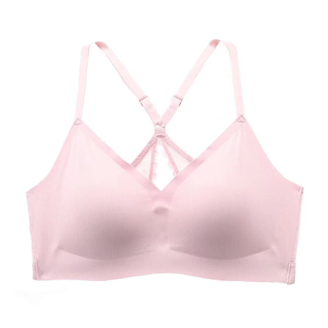 Women Beauty Back Strap Cross Strap Bra Underwear 3 Colors Specification drawing