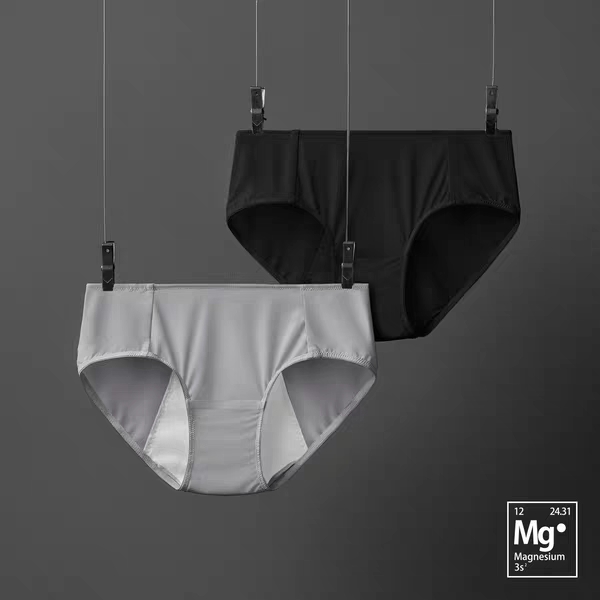 Japanese-style cute girl antibacterial triangle pants, women's mid-waist lifting buttocks seamless student underwear, women's pure cotton