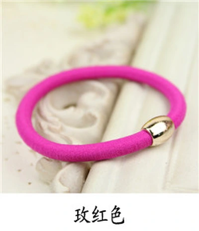 Korean Bottom Hair Band Korean Version Hair Accessories Super Elastic Hair Rope Simple Hair Band Hair Accessories