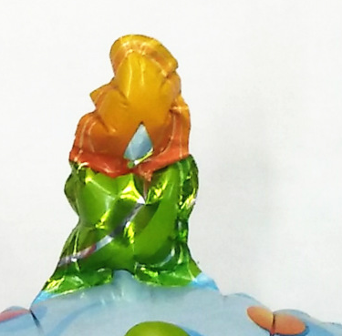 Mini cake, one candle, happy birthday, first birthday celebration, decorative balloons, aluminum film balloons Specification image