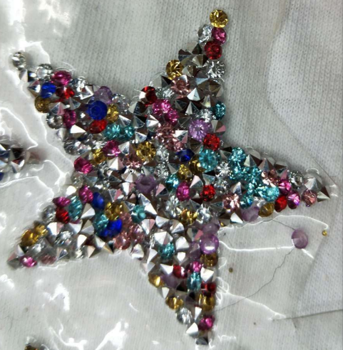 Five-pointed rhinestone hot melt glue hot drill net back glue stick drill glass drill net drill thumbnail