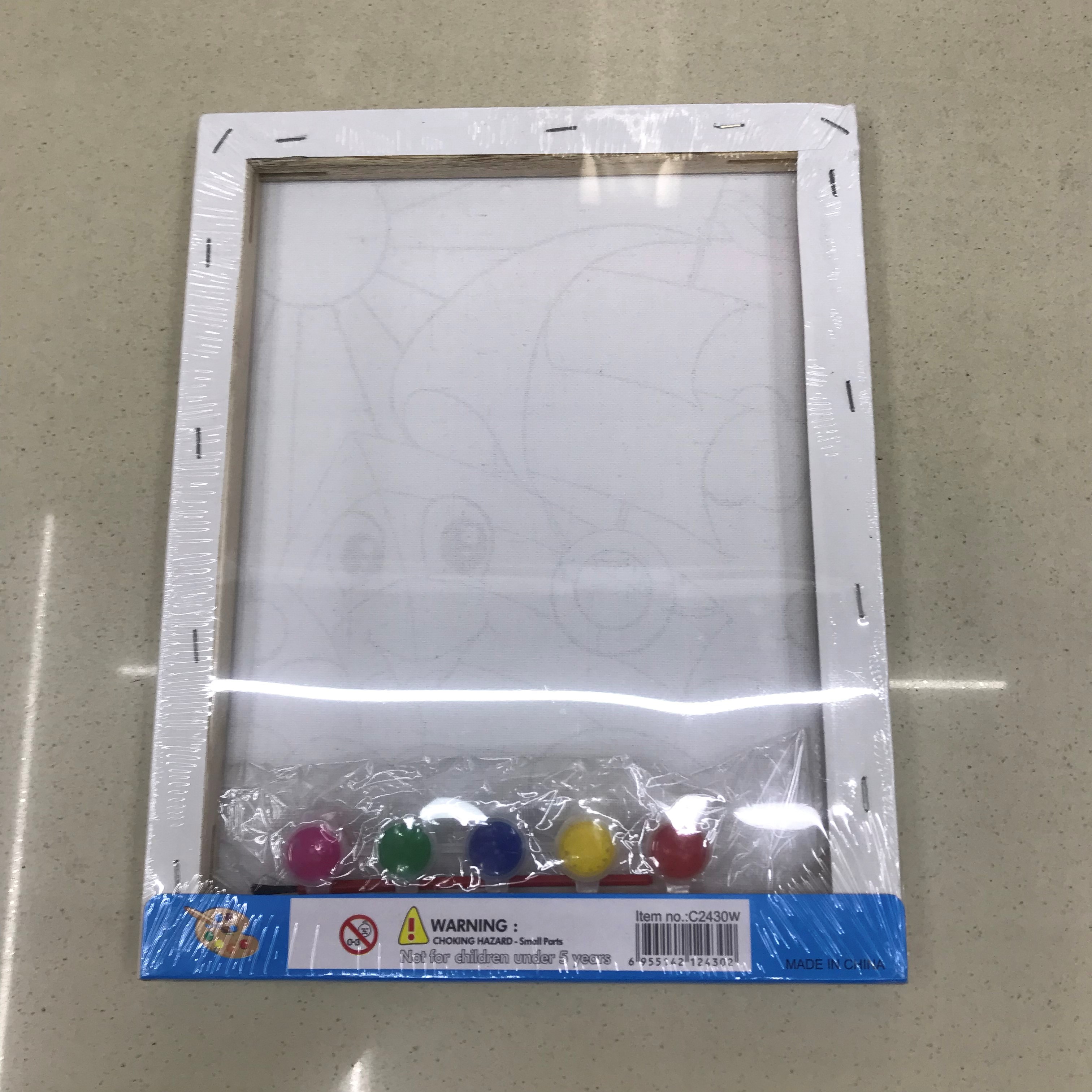 Oil Painting Frame With Picture C2430w Children's Coloring Material Practice Solid Wood Frame Praise Rate 100% details Picture