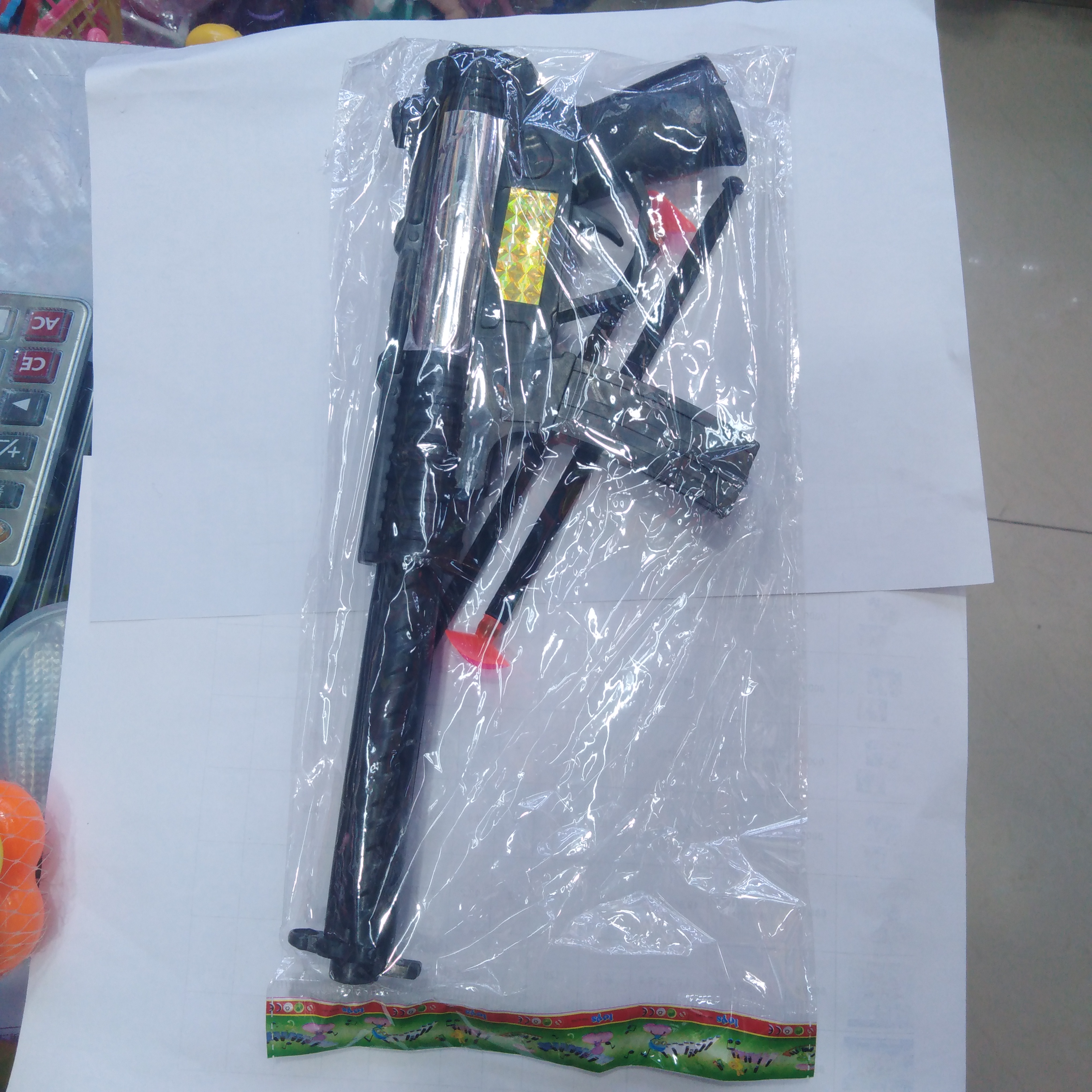 塑料黑色弓箭气枪模型玩具儿童塑料气枪模型玩具