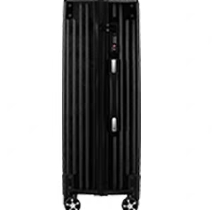 Black Trolley Case Men's And Women's Combination Case Leather Luggage Specification drawing