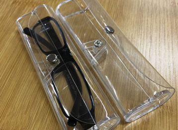 透明眼镜盒塑料近视镜盒超轻便携老花眼睛盒男女收纳盒墨镜详情图3