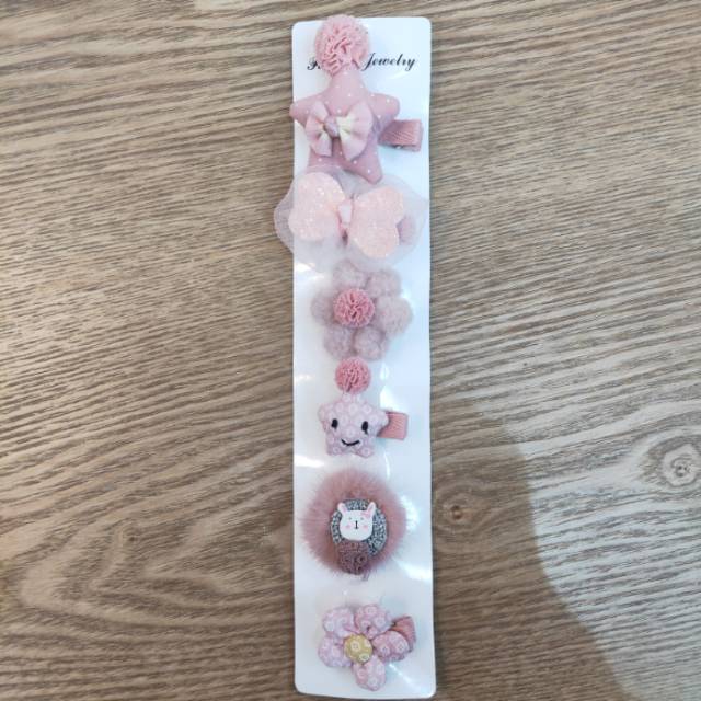 Korean Little Girl Hair Clip Children's Hair Accessory Baby Princess Hair Clip Baby Hair Clip Edge Clip Girl Hair Clip Girl
