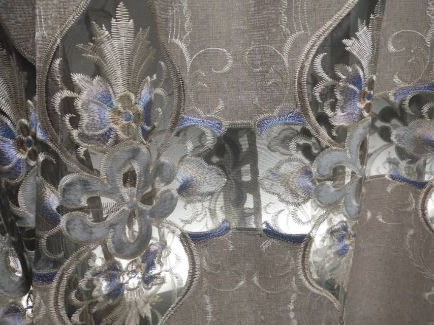 New style factory direct sales available for retail and wholesale of Kaxenier hollowed-out European-style curtains details Picture