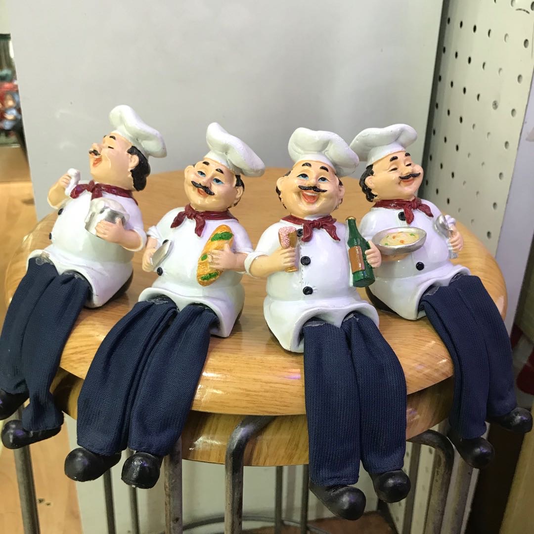 田园吊腿娃娃摆件客家居酒柜吧台蛋糕店咖啡厅装饰品创意人物摆设辉宝工艺05辉宝工艺05