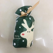 外贸圣诞系列抽绳袋小礼品袋糖果袋 可定制