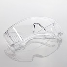 PC百叶窗防尘放风沙飞溅护目镜骑行劳保打磨电焊专用近视透明眼镜