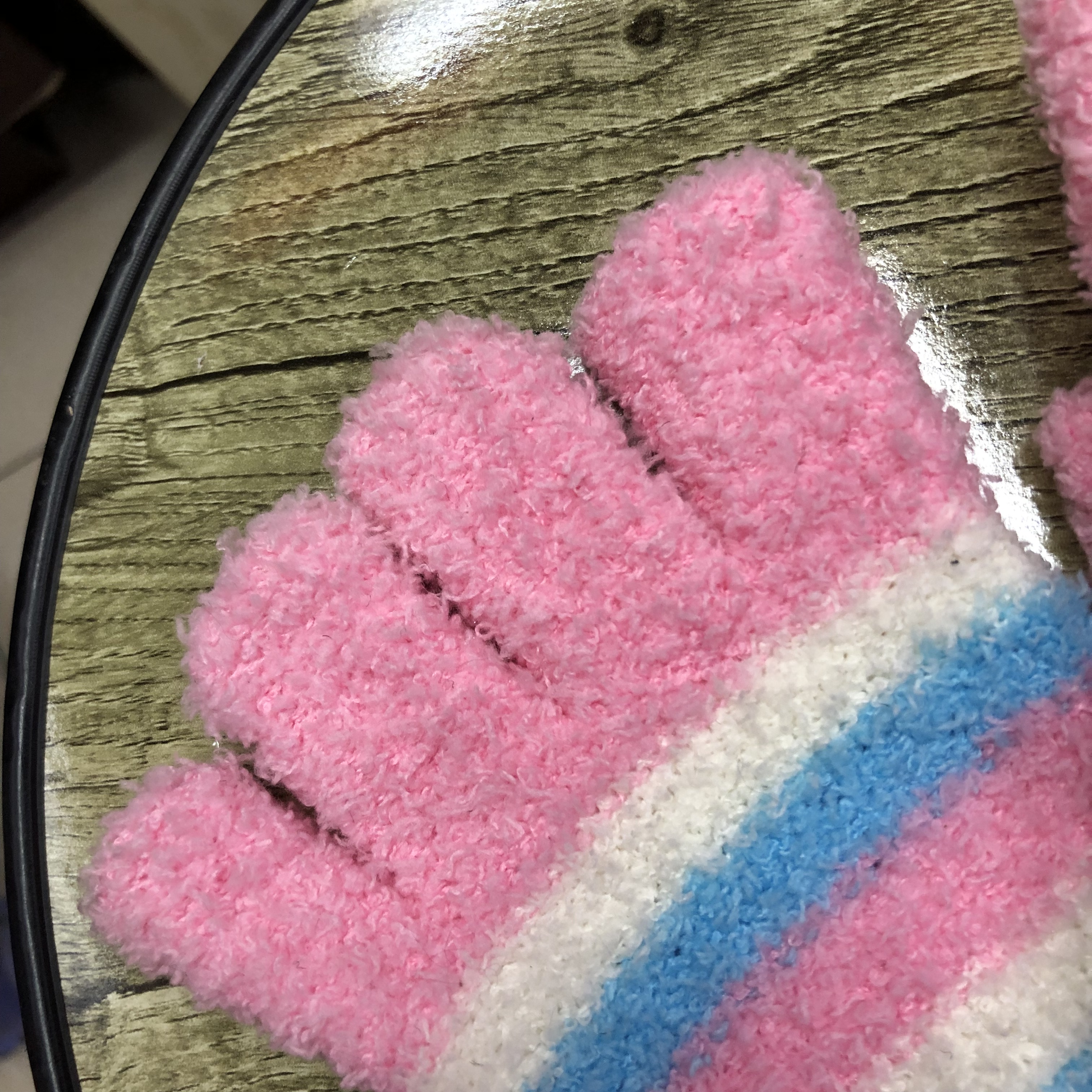 Women's Biker's Warm Biker Gloves Large Stretch Knitted Gloves Specification drawing