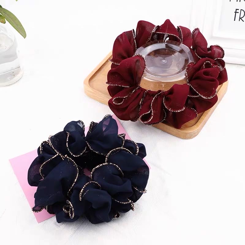 Headwear accessories simple elegant cloth hair tie band hair band simple basic headband thumbnail