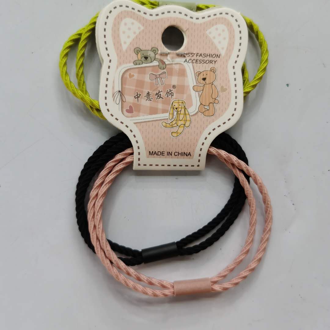 Korean-style fashionable, stylish and versatile ladies' hair band with high-elasticity elastic band details Picture