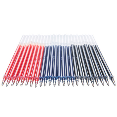 Shanghai Yuan Neutral Pen Refill Black Blue Red Signature Pen Full Needle Bullet Half Needle Practice Pen Wholesale Specification drawing