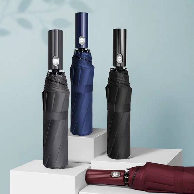 男女学生晴雨两用防晒防紫外线折叠太阳伞遮阳自动伞详情1