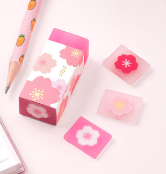 Eraser Cute Creative Primary School Eraser Fruit Filled Eraser Clean Kindergarten details Picture