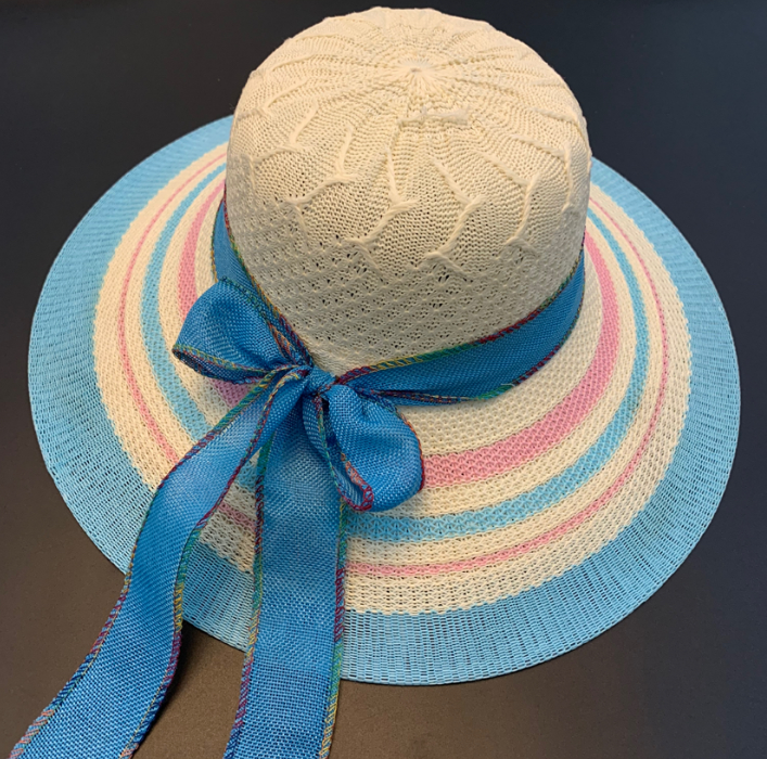 Spot hat wholesale beach straw hat with large brim sunshade hat sunscreen hat net red hat hot selling protective hat thumbnail