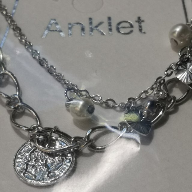 Double-layer bracelet, pearl heart-shaped, ethnic style personalized jewelry, exported to Europe and America details Picture