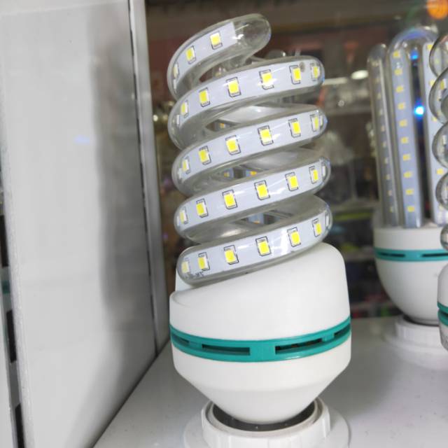 Energy Saving Lamp Screw Screw Household Small Led Ultra-Bright Light Tube White Light Bulb