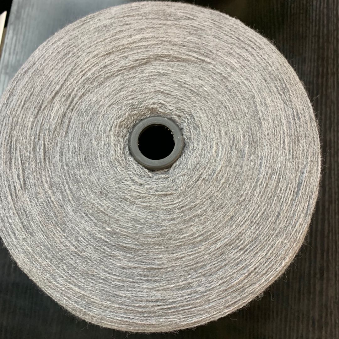Hemp Gray Double Yarn 828 Feel Soft Shawl Sweater Knitting Thread details Picture