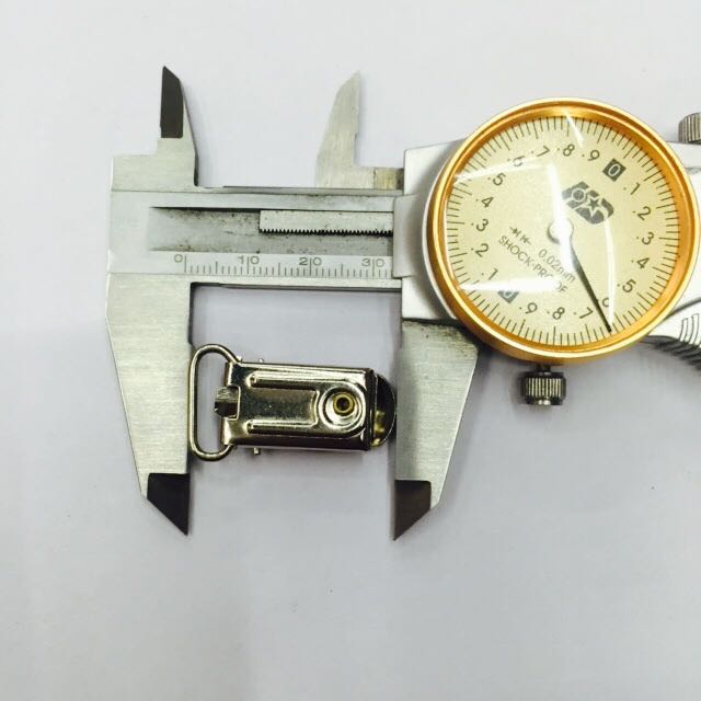 背带夹铁电镀金属箱包配件五金钥匙扣饰品配件细节图