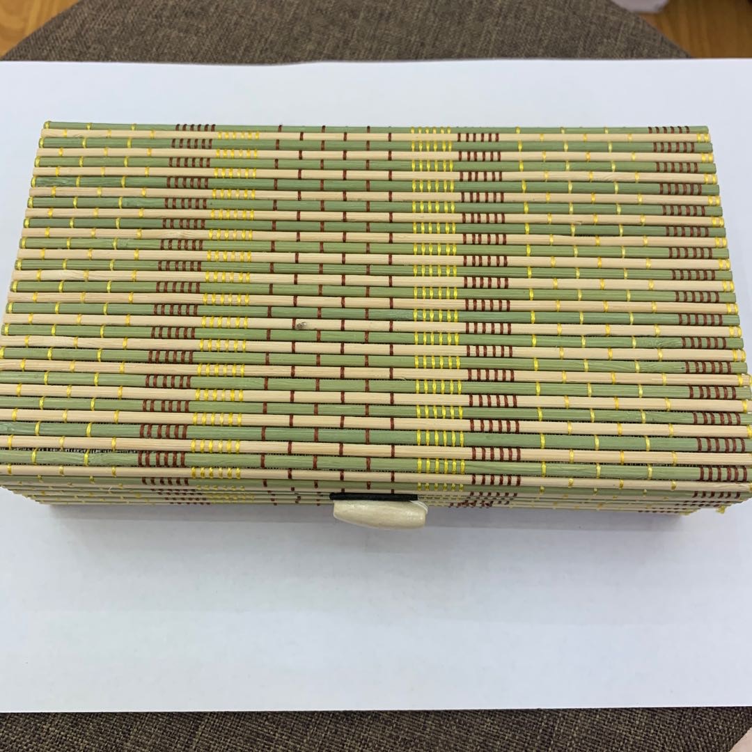 竹编盒木制盒盒子工艺盒手工盒匣子盒摆件礼品