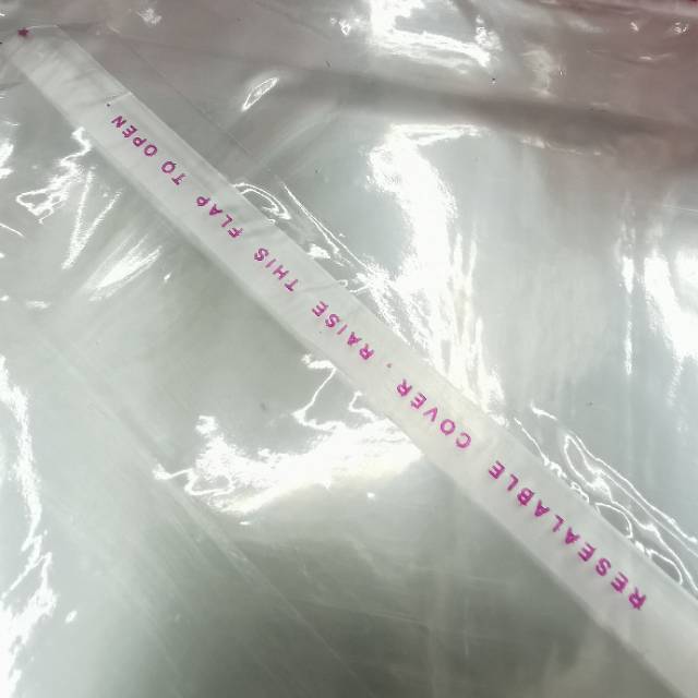 20×34 Transparent Self-Adhesive Opp Self-Adhesive Bag Plastic Bag Self-Sealing Bag details Picture