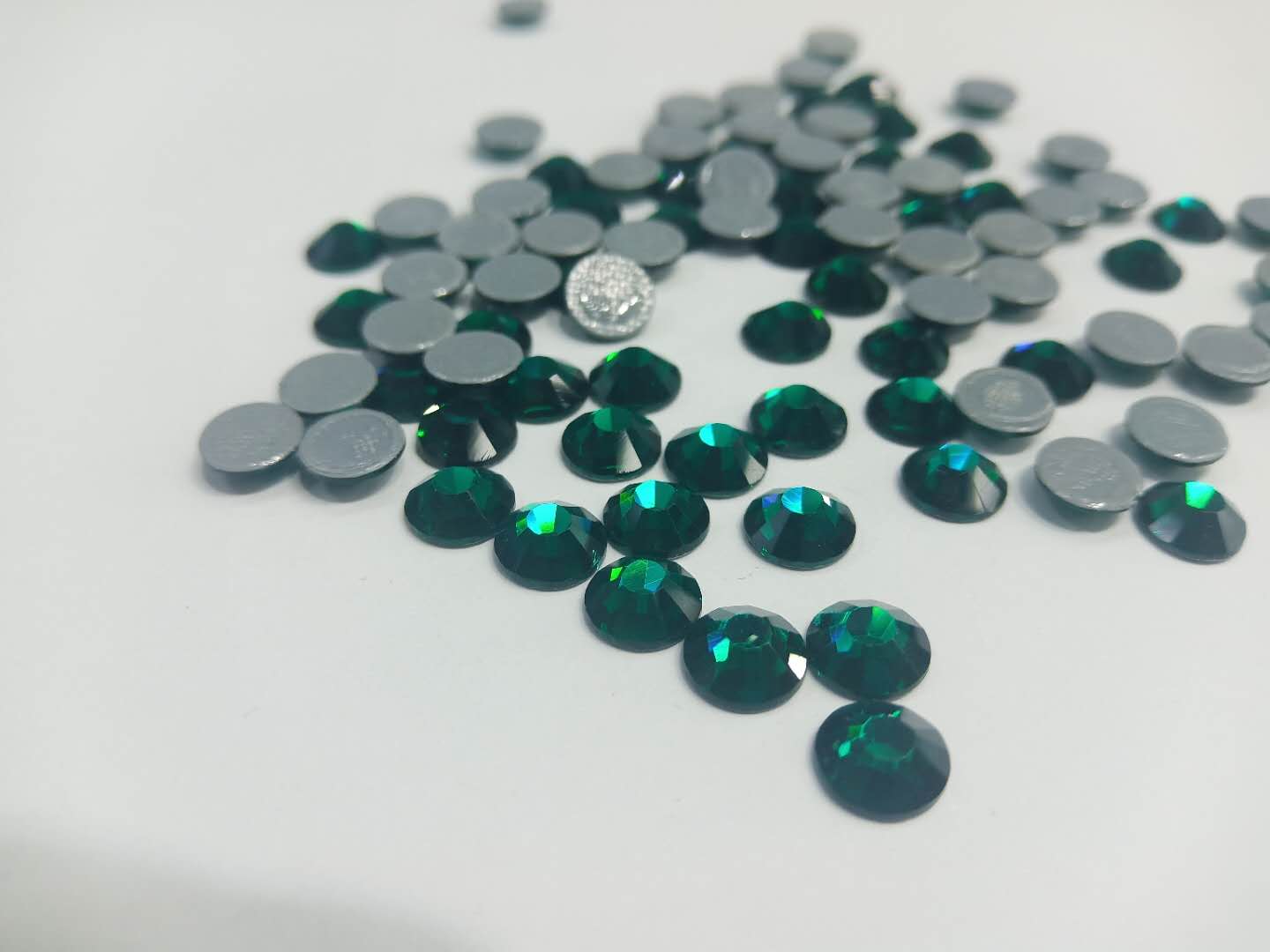 SS20 color verde imitación diamante diamante de cristal diamante de uñas diamante de bricolaje details Picture