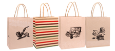 联云彩印包装NPS01手提购物礼品纸袋 定做服装礼品环保白卡纸袋